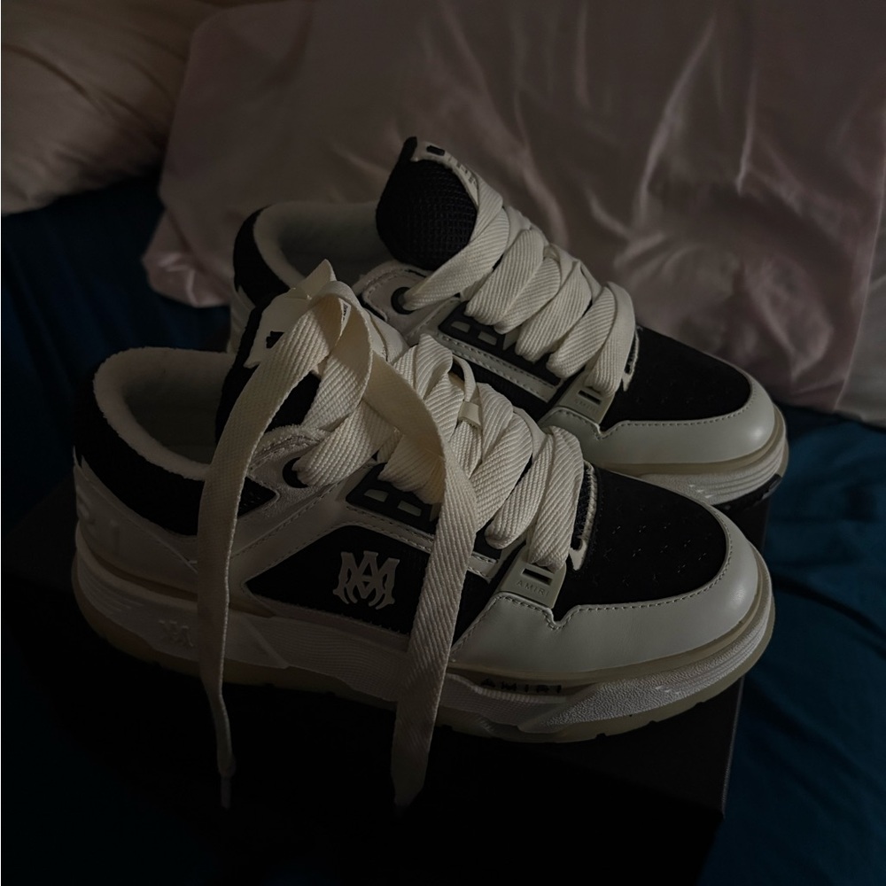 AMIRI Black and White Women's Sneakers